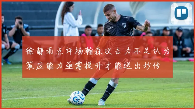 徐静雨点评杨瀚森攻击力不足认为策应能力亟需提升才能送出妙传